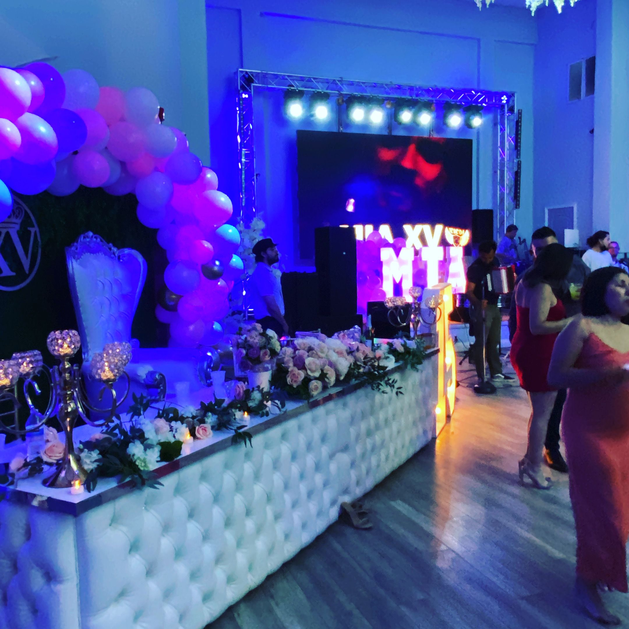 Wedding celebration at Emily's Banquet Hall Los Angeles